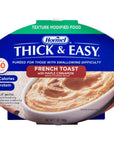 Hormel Thick and Easy Pureed Breakfast Meals 7 oz Pack of 6 3 of each Scrambled Eggs  Maple Cinnamon French Toast with By the Cup mood spoons