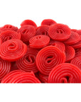 LaetaFood Gerrits Broadway Wheels Licorice Strawberry Flavor Candy 25 Pound Bag  Approx 90 Count