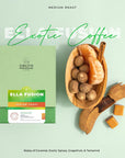 Ella Fusion Anaerobic Medium Roast Specialty Coffee with Natural Fermentation Process from Cielito Paradise featuring notes of caramel exotic spices grapefruit and tamarind 12oz