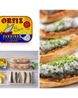 Seafood Aficionado Sardine Selections  4 Pack Variety  Nuri Ortiz Pollastrini and Angelo Parodi Sardines Imported From Portugal Spain and Italy