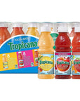 Tropicana 100% Juice, 3 flavor - 10 fl oz (Pack of 24)