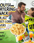 K-Munchies Orion Turtle Chips - 3 Packs of 80-gram Sweet Corn Flavor Korean Chips - Savory, Tasty, Crispy Korean Corn Snacks - Bite-Sized, Satisfyingly Good, On-The-Go Korean Corn Snack for Family