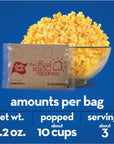 Jolly Time Gourmet Cheddar Cheese NonGMO Microwave Popcorn The Big Cheez 32 Ounce Pack of 12