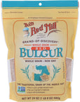 Bob's Red Mill Non-GMO Whole Grain Red Bulgur Wheat, 680g