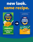 Kraft Original Macaroni & Cheese Dinner with Cauliflower Added to the Pasta (5.5 oz Box)