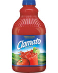 Clamato Original Tomato Cocktail 64 fl oz bottles Pack of 8Packaging May Vary