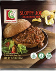 Littles Cuisine Sloppy Joe Seasoning Mix  NonGMO SugarFree Kosher GlutenFree Case of 4