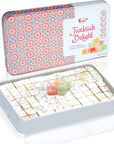 Sarahs Candy Factory Turkish Delight with Assorted Fruit Flavors 30 oz Gift Box for Everyone