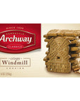 Archway Cookies Crispy Windmill 9 Ounce Count of 9 Pack of 1