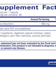 Pure Encapsulations Taurine 500 mg | Amino Acid Supplement for Liver, Eye Health, Antioxidants, Heart, Brain, and Muscles* | 60 Capsules