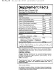 PRTCL Repair BlackBerry Lemon Post Workout Recovery BCAA Powder - 30 Servings; 12g; 360g Pouch