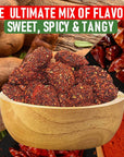 Tamarindo De Frutas Con Chile Authentic Mexican Tamarind Candy with Chili Sweet Tangy and Spicy Dulce De Tamarindo 85 oz Bag by Don Turinos