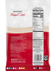 Snack Factory Pretzel Crisps Holiday White Crème and Peppermint Covered Pretzels 4 Oz