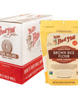 Bob's Red Mill Gluten Free Brown Rice Flour, 24 Ounce (Pack of 4)