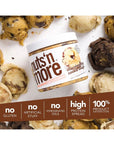 Nuts ‘N More Chocolate Chip Cookie Dough Peanut Butter Spread, Added Protein All Natural Snack, Low Carb, Low Sugar, Gluten Free, Non-GMO, High Protein Flavored Nut Butter (15 oz Jar)