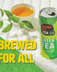 Kung Fu Tea Canned Green Tea  Lightly Sweetened Green Tea in a Can Ready to Drink  All Natural Premium Iced Tea  108 oz Cans Pack of 6