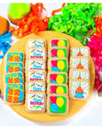 Happy Birthday Cookies 4 PACK Gift Basket for Kids Men Women  Decorated Sugar Cookie Gift Box  Individually Wrapped Party Favors Nut Free Birthday Standard Box