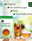 ONE ORGANIC Instant Tea Powder Green  44 oz  125 Servings  USDA Certified Organic  100 Pure Tea  Instant Hot or Iced Tea  Unsweetened