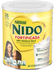 Nido Fortificada Dry Whole Milk 176 Pound