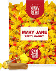 Mary Jane Candy Peanut Butter Flavored Rolls GlutenFree 2Pound Bag