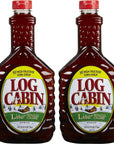 Log Cabin Lite Syrup  24 Fl Oz Pack of 2