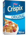 Crispix Breakfast Cereal 8 Vitamins and Minerals Try in Snack Mix Original 96oz Box 1 Box