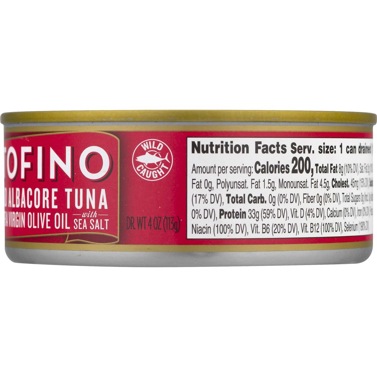 Portofino Solid Albacore Tuna in Extra Virgin Olive Oil 45 Oz Pack of 12