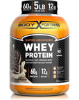 Body Fortress Whey Protein Powder 5 lb, Cookies n Creme