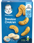 Gerber Graduates Banana Cookies 5 Oz,for Todder