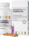 Bronson ONE Daily Women’s 50+ Complete Multivitamin Multimineral, 180 Tablets