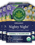 Traditional Medicinals Tea Organic Nighty Night Relax  Get a Good Nights Sleep 96 Tea Bags 6 Pack