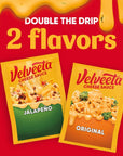 Velveeta Original Cheese Sauce 12 Ounce bag contains 34 Ounce pouches