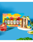 Thoughtfully Cocktails Mule Master Cocktail Mixer Set Vegan and Vegetarian Flavors Include Moscow Berry and more Set of 6 Contains No Alcohol