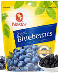 Nestor Premium Dried Big Blueberries 1 lb NonGMO No Preservatives Unsulfured Sweetened Dehydrated Blueberry Dried Fruits Snacks for Baking Oatmeal SaladsGrown in OR