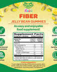 Human Beanz Fiber Jellybean Gummies for Kids, Nutritional Vegetarian Supplements, 120 Jellybeans