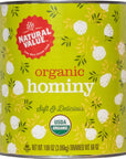 Natural Value Organic Hominy 108 Oz