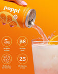 POPPI Sparkling Prebiotic Soda w/Gut Health, Beverages w/Apple Cider Vinegar, Seltzer Water & Fruit Juice, Low Calorie & Low Sugar Drinks, Fun Favorites Variety Pack, 12oz (12 Pack)