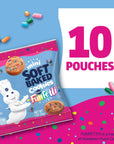 Pillsbury Funfetti Mini Soft Baked Cookies 10 Count