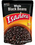 Isadora Whole Black Beans 16 oz Pack of 1