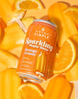 Drink Simple Sparkling Maple Water 12 Pack Orange Cream Flavor  Electrolyte Hydration Natural Prebiotics No Added Sugar GlutenFree 12 oz Cans