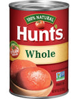 Hunts Whole Peeled Plum Tomatoes 145 oz 12 Pack