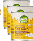 Sweetened Condensed Oat Milk 1125 Oz  Oat Milk Alternative for Lattes  Baking with Moofin Golden SS Spoon Dairy  Soy Free Rich  Tasty Condensed Oat Milk Pack of 3