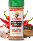 Everything Spicy Seasoning Mix by Flavor God - Premium All Natural & Healthy Spice Blend for Steak, Salad, Chicken, Dips