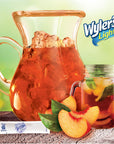 Wylers Light Pitcher Packs Water Drink Mix Peach Iced Tea 6 Boxes 36 Pitcher Packets