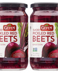 Gefen Sliced Pickled Beets 16oz 2 Pack  Sweet  Tangy Great Salad Topper Non GMO Certified Kosher Including Passover