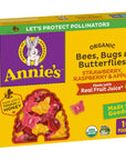 Annie's Organic Bees, Bugs, and Butterflies Fruit Flavored Snacks, 10 Pouches, 7 oz.