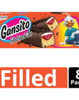 Marinela Gansito Strawberry and Crème Filled Snack Cakes  1 pack 8 count