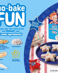 Kelloggs Rice Krispies Breakfast Cereal Summer Snacks Family Breakfast Red and Blue Color Mix 75oz Box 1 Box