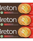 Breton Original Crackers 7 Ounce Pack of 3