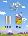 Green Valley Organics Whole Kernel Corn  Certified Organic  100 Supersweet Variety Corn  15 oz can Pack of 4